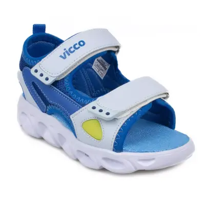 Vicco 332.f21Y188 Roy Phylon Işıklı Mavi Erkek Çocuk Sandalet - 1
