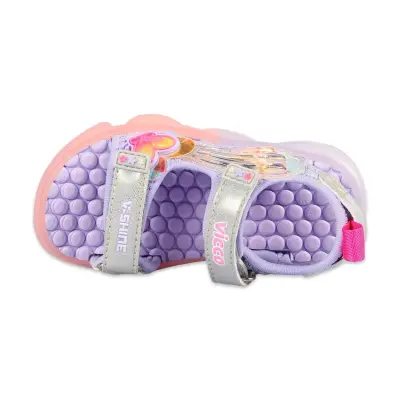 Vicco 332.B25Y.254 Can Bebe Işıklı Phylon Lila Kız Çocuk Sandalet - 3