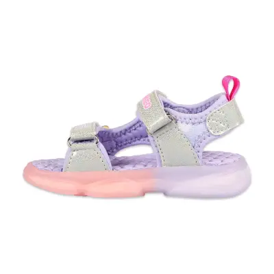 Vicco 332.B25Y.254 Can Bebe Işıklı Phylon Lila Kız Çocuk Sandalet - 4