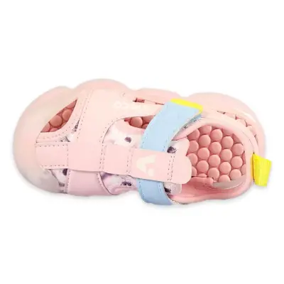 Vicco 332.E25Y.217 Live Ilk Adım Işıklı Pudra Çocuk Sandalet - 3