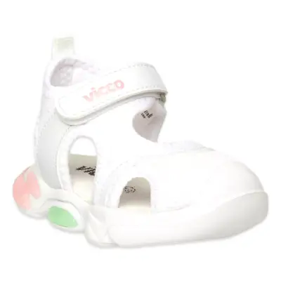 Vicco 332.E26Y.171 Soft Ilk Adım Beyaz Kız Çocuk Sandalet - 3