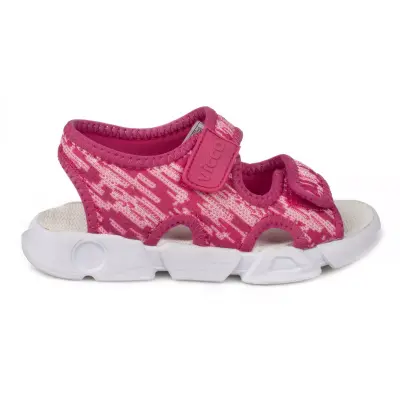 Vicco 332.F21Y187 Kuki Filet Phylon Fuşya Çocuk Sandalet - 2