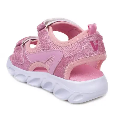 Vicco 332.p21Y189 Roy Patik Phylon Işıklı Pembe Çocuk Sandalet - 4