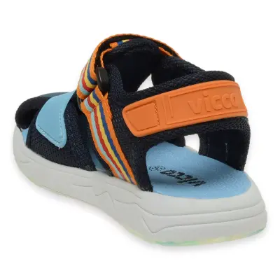 Vicco 332.P24Y202 Flow Ii Patik Phylon Lacivert Çocuk Sandalet - 4