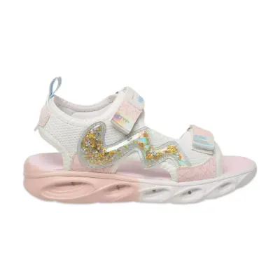 Vicco 332.P25Y.179 Legendy Patik Işıklı Phylon Beyaz Kız Çocuk Sandalet - 2