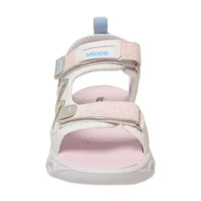 Vicco 332.P25Y.179 Legendy Patik Işıklı Phylon Beyaz Kız Çocuk Sandalet - 3