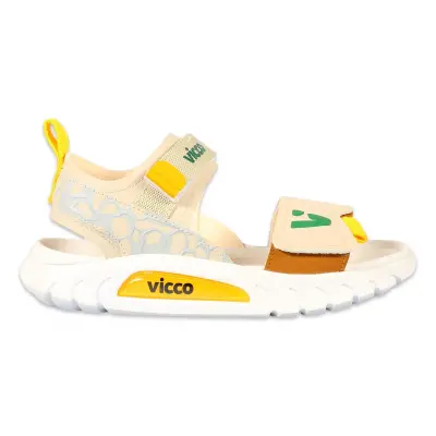 Vicco 332.P25Y.203 Dekan Patik Phylon Bej Çocuk Sandalet - 2