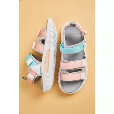 Vicco 332.P25Y.212 Cube Patik Phylon Gri Çocuk Sandalet - 3