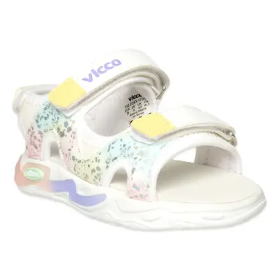 Vicco 332.P26Y.172 Puf Patik Beyaz Kız Çocuk Sandalet - 3