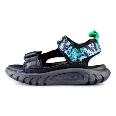 Vicco 332.P26Y.179 Konan Patik Siyah-Beyaz Erkek Çocuk Sandalet - Vicco (1)