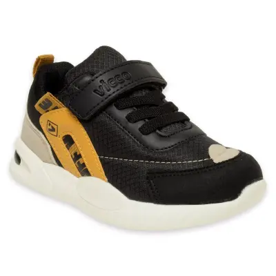 Vicco Tino Bebe Phylon Siyah-Beyaz Erkek Çocuk Spor Ayakkabı 