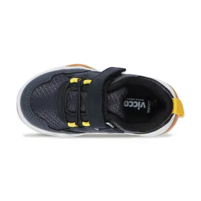 Vicco 346.B24K334 Homer Bebe Phylon Siyah-Beyaz Çocuk Spor Ayakkabı - 3