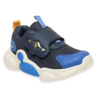 Vicco 346.B24K335 Işıklı Phylon Lacivert Çocuk Spor Ayakkabı - 1