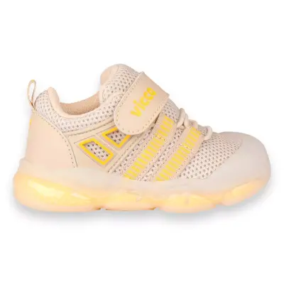 Vicco 346.B24Y150 Orante Bebe Işıklı Bej Çocuk Spor Ayakkabı 