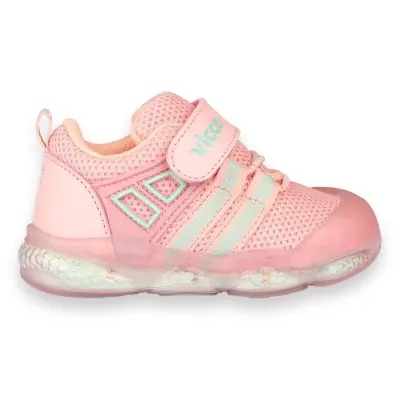Vicco 346.B24Y150 Orante Bebe Işıklı Pudra Çocuk Spor Ayakkabı 