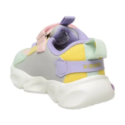 Vicco 346.B25K.227 Lamb Bebe Işıklı Phylon Gümüş Çocuk Spor Ayakkabı - 3