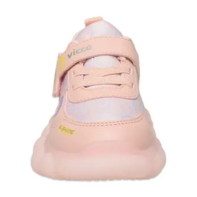 Vicco 346.B25K.229 Süse Bebe Işıklı Phylon Pudra Kız Çocuk Spor Ayakkabı - 3