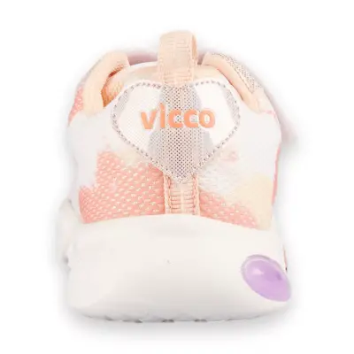 Vicco 346.B25Y.177 Gelato Bebe Işıklı Phylon Pudra Kız Çocuk Spor Ayakkabı - 4