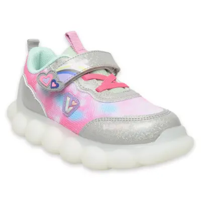 Vicco 346.B25Y207 Balloon Bebe Işıklı Phylon Gümüş Çocuk Spor Ayakkabı - 1