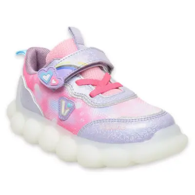 Vicco 346.B25Y207 Balloon Bebe Işıklı Phylon Lila Çocuk Spor Ayakkabı 