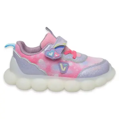 Vicco 346.B25Y207 Balloon Bebe Işıklı Phylon Lila Çocuk Spor Ayakkabı - 2