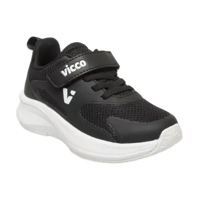 Vicco 346.B26Y.146 Karon Günlük Siyah-Beyaz Çocuk Spor Ayakkabı 