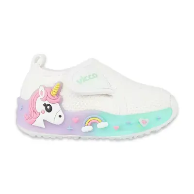 Vicco 346.B26Y.152 Jeli Bebe Işıklı Günlük Beyaz Çocuk Spor Ayakkabı - 1