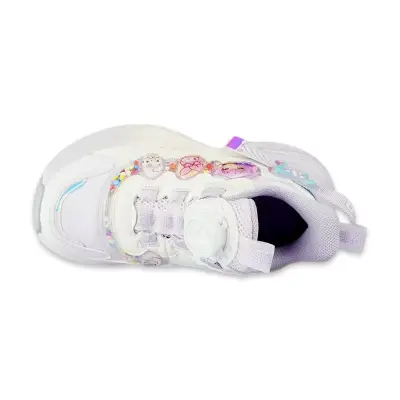 Vicco 346.B26Y154 Bandi Ithal Bebe Işikli Lila Kız Çocuk Spor Ayakkabı - 3