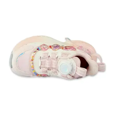 Vicco 346.B26Y154 Bandi Ithal Bebe Işikli Pudra Kız Çocuk Spor Ayakkabı - 3
