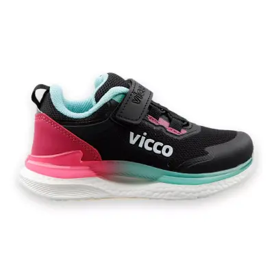 Vicco 346.F23K.318 Phylon Siyah Kız Çocuk Spor Ayakkabı 