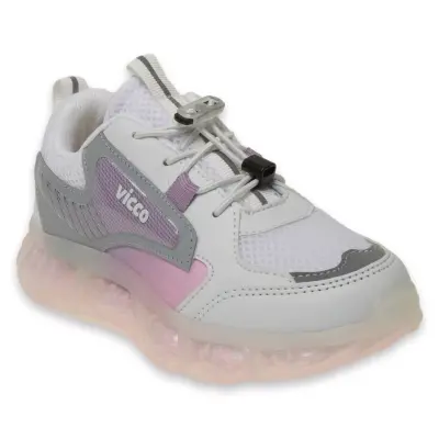 Vicco 346.F24Y131 Corn Filet Phylon Beyaz Çocuk Spor Ayakkabı - 1