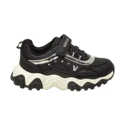 Vicco 346.F25K.210 Dream Filet Siyah-Beyaz Çocuk Spor Ayakkabı - Vicco (1)