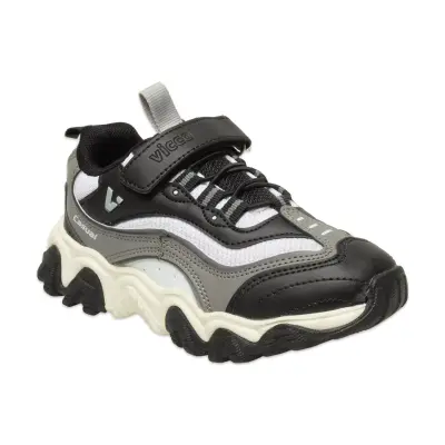 Vicco 346.F25K.244 Pote Filet Siyah-Beyaz Çocuk Spor Ayakkabı 