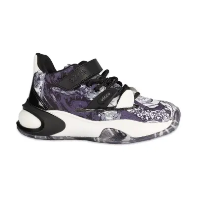 Vicco 346.F25Y.199 Universe Filet Phylon Basketbol Siyah-Beyaz Çocuk Spor Ayakkabı - 2