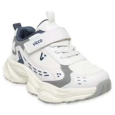 Vicco 346.F25Y.225 Tag Günlük Beyaz Çocuk Spor Ayakkabı 