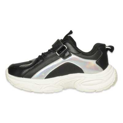 Vicco 346.F26K.124 Lara Filet Günlük Siyah-Beyaz Çocuk Spor Ayakkabı - Vicco (1)