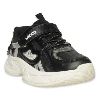 Vicco 346.F26K.124 Lara Filet Günlük Siyah-Beyaz Çocuk Spor Ayakkabı - 3