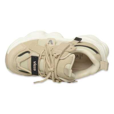 Vicco 346.F26K.125 Ceni Filet Günlük Bej Çocuk Spor Ayakkabı - 3