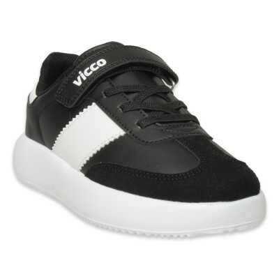 Vicco 346.F26K.263 Flex Patik Günlük Siyah-Beyaz Çocuk Spor Ayakkabı - 3
