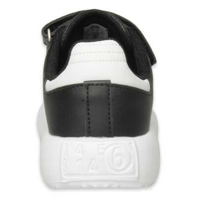 Vicco 346.F26K.263 Flex Patik Günlük Siyah-Beyaz Çocuk Spor Ayakkabı - 4