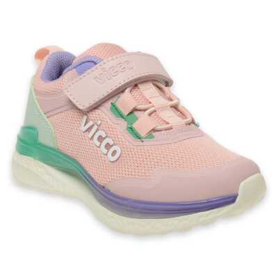 Vicco 346.P23K.318 Yancy Phylon Pudra Kız Çocuk Spor Ayakkabı - Vicco