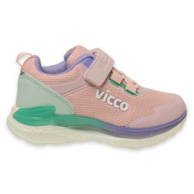 Vicco 346.P23K.318 Yancy Phylon Pudra Kız Çocuk Spor Ayakkabı - Vicco (1)