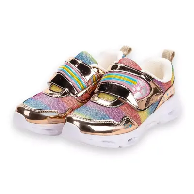 Vi̇cco 346.P23Y181 Ki̇ta Phylon Işıklı Altın Uni̇sex Ayakkabı 