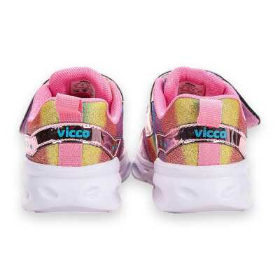 Vicco 346.p23Y181 Kita Phylon Işıklı Pembe Çocuk Ayakkabı - 9
