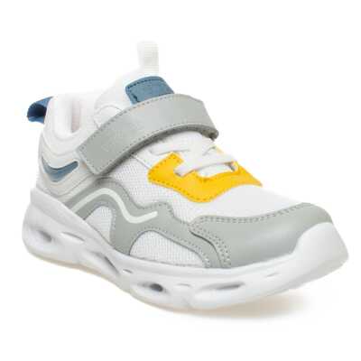 Vicco 346.P24Y117 Rony Işıklıphylon Beyaz Çocuk Spor Ayakkabı - Vicco