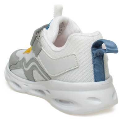 Vicco 346.P24Y117 Rony Işıklıphylon Beyaz Çocuk Spor Ayakkabı - 4