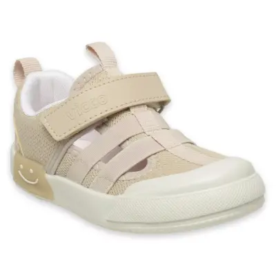 Vicco 346.P24Y145 Momo Patik Işıklı Bej Çocuk Ayakkabı 