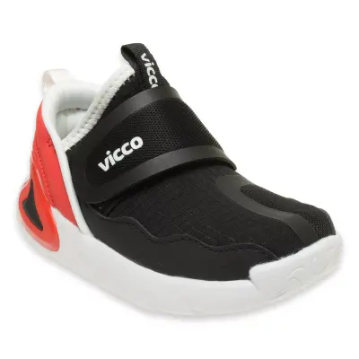 Vicco 346.P24Y.162 Tess Patik Phylon Siyah-Beyaz Çocuk Spor Ayakkabı - 1