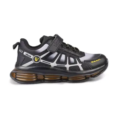 Vicco 346.P25K.249 Kontra Patik Siyah-Beyaz Çocuk Spor Ayakkabı 