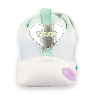 Vicco 346.P25Y.177 Gelato Işıklı Beyaz Kız Çocuk Spor Ayakkabı - 4